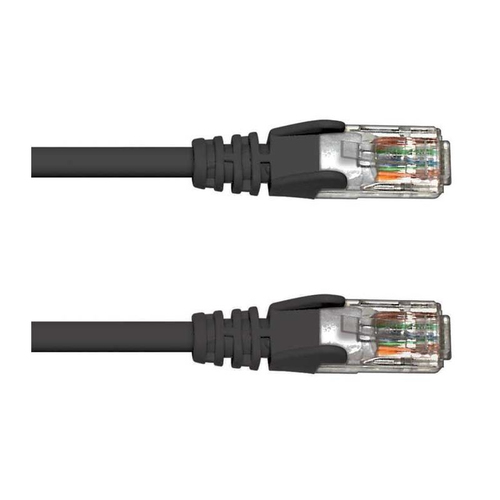 0.5M CAT.5e UTP PATCH CABLE - BLACK – Fairline