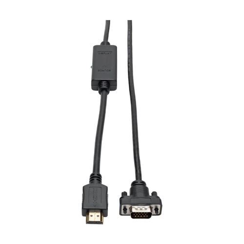 HDMI TO VGA ACTIVE VIDEO CABLE CONVERTER HD15 M/M 1080P 1.83M – Tripplite