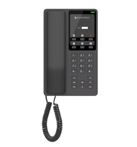 DESKTOP HOTEL PHONE W/ BUILT-IN WIFI - BLACK – Grandstream