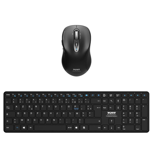 PORT DESIGNS - RECHARGEABLE KEYBOARD and MOUSE OFFICE PRO BUNDLE - UK – Port