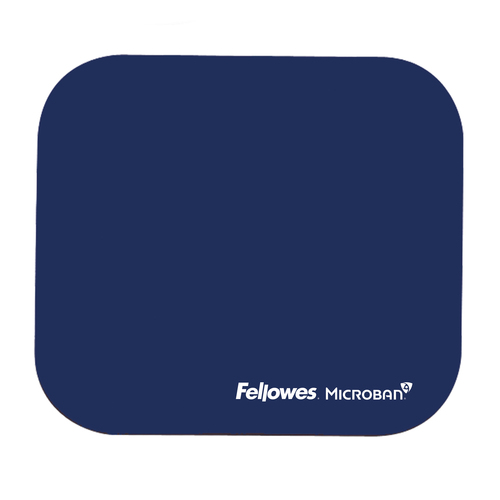 MOUSE PAD WITH MICROBAN -Navy – Fellowes