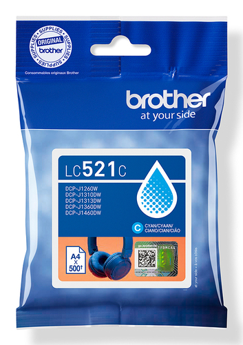 BROTHER Cyan ink cartridge yield – Brother