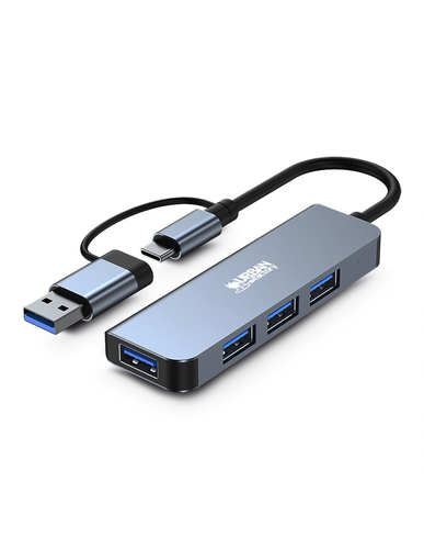 HUB USB-A/C WITH 4 PORTS USB-A 3 – Urban Factory