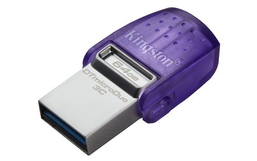 4GB DT MICRODUO 3C 200MB/S DUAL USB-A + USB-C – Kingston Technology