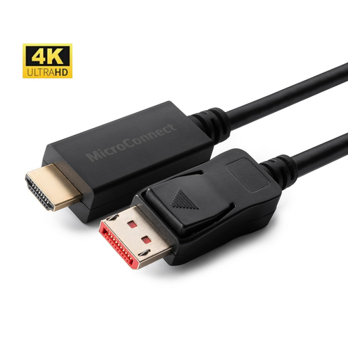 4K Displayport to HDMI Cable – MicroConnect