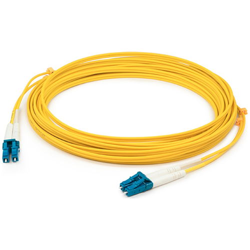 LC M/M OS2 LSZH PATCH CBL 5M YELLOW DUPLEX FIBER – AddOn