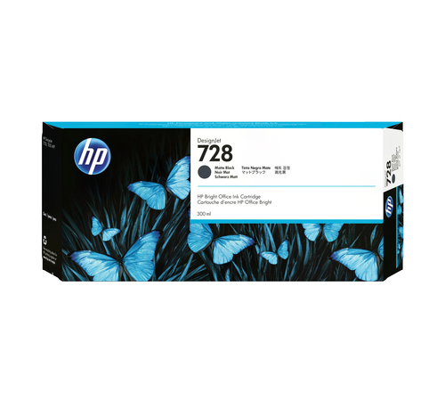 INK CARTRIDGE NO 728 MATTEBLACK 300ML. – HP Inc
