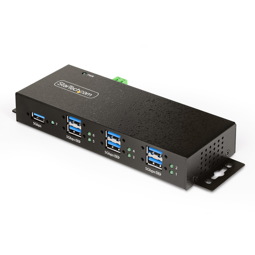 7-PORT MANAGED INDUSTRIAL USB HUB USB 3.0/3.1/3.2 G1 5GBPS – StarTech.com