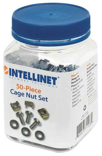 CAGE NUT SET 50 PIECES- CAGE NUT SET 50 PIECES – INTELLINET