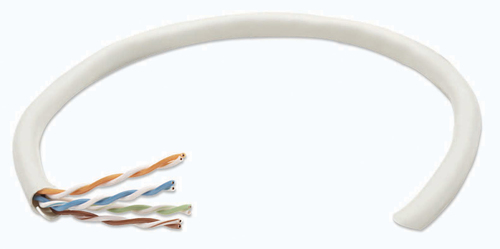 NETWORK CABLE BULK CAT5E U/UTP- 305M COPPER 24AWG SOLID GREY – INTELLINET