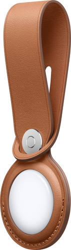 AIRTAG LEATHER LOOP SADDLE BROWN – Apple