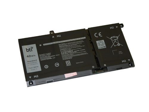 BTI 3-cell 38Wh CF5RH compatible laptop battery for Dell Latitude 3410 3510 Vostro 5501 5502 - 18 month warranty – Battery Technology