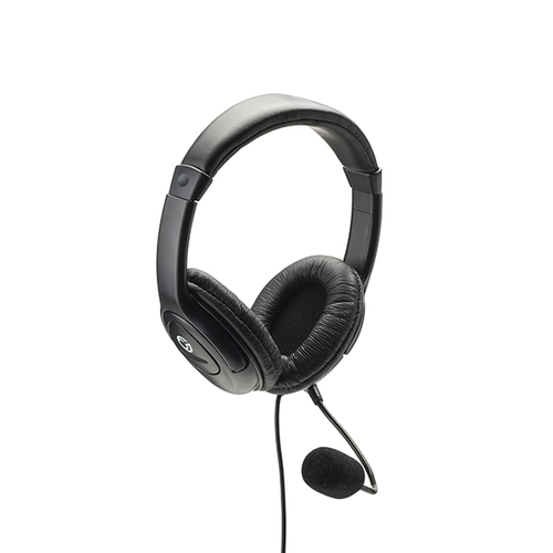 HP512 STER PC HEADSET WITH BOOM MICROPHONE – Group Gear
