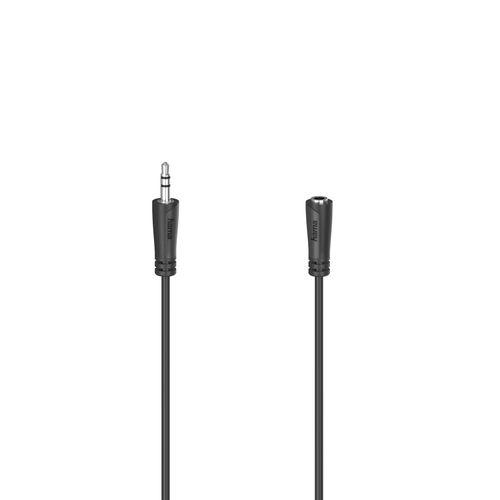 Audio Cable 3 M 3.5Mm Black – Hama