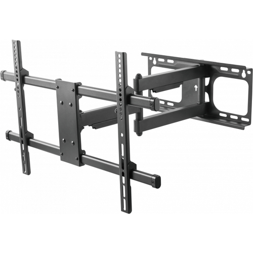 Vision VFM-WA6X4/3 - Mounting kit (wall plate, wall arm) - for flat panel (double-articulated) - cold-rolled steel - black - screen size: 42-70 – Vision