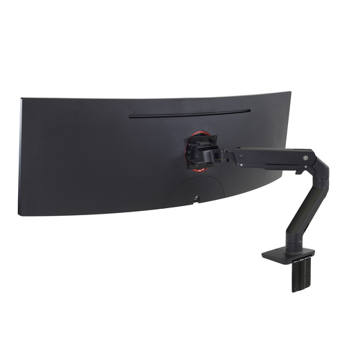 HX DESK MONITOR ARM WITH HD PIVOT MATTE BLACK – Ergotron
