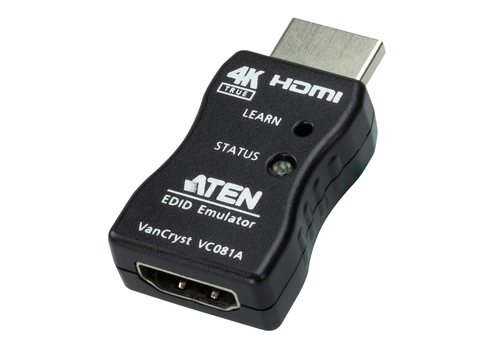 TRUE 4K HDMI EDID EMULATOR WITH LEARN BUTTON – ATEN