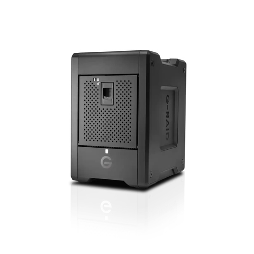 SanDisk Professional G-RAID SHUTTLE 4 - Hard drive array - 48 TB - 4 bays - HDD 12 TB x 4 - Thunderbolt 3, USB 3.2 Gen 2 (external) – SanDisk