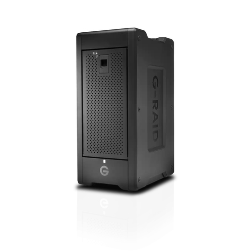 SanDisk Professional G-RAID SHUTTLE 8 - Hard drive array - 96 TB - 8 bays - HDD 12 TB x 8 - Thunderbolt 3, USB 3.2 Gen 2 (external) – SanDisk