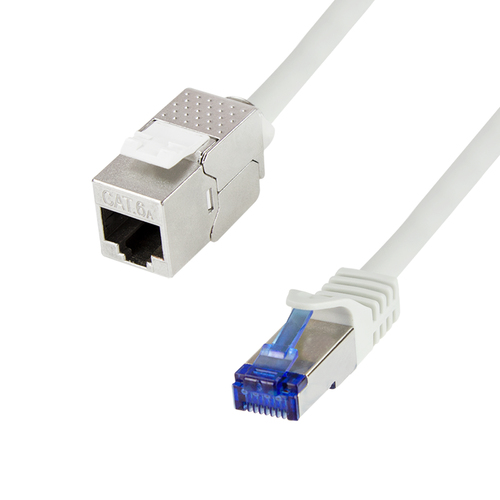 Consolidation point cable, Cat.6A S/FTP, 15m, grey – LogiLink