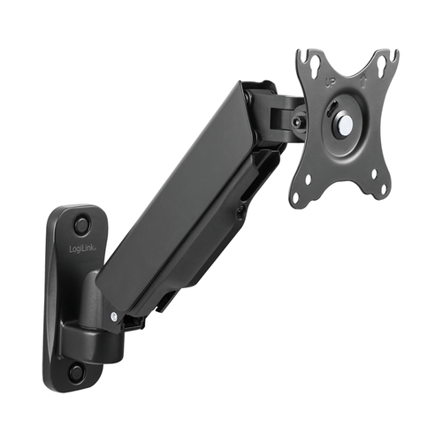 Monitor Wall mount, 17-32, steel, gas spring, arm length: 290 mm – LogiLink