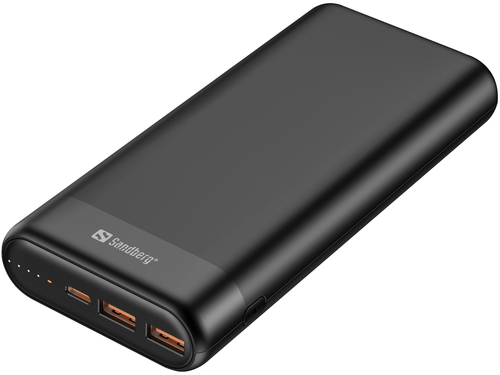 Powerbank 20000 PD65W+2xQC3.0 – Sandberg