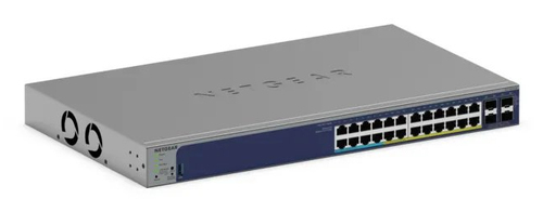 24P GE POE++SMART SWTH W/10G SFP+GS72 – Netgear