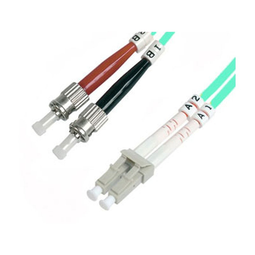 3M OM3 50/125 LC-ST DLX 2.8mm FIBRE OPTIC CABLE - AQUA – Fairline