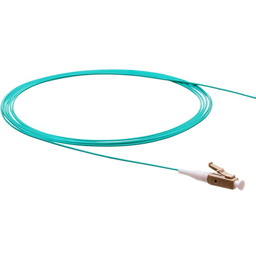1M SIMLEX LC PIG TAIL LEAD - 50/125um - OM3 AQUA BLUE – Fairline