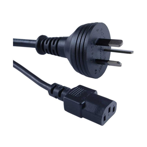 2M AUSTRALIAN MAINS CABLE - AUSTRALIAN PLUG - C13 IEC SOCKET – Fairline