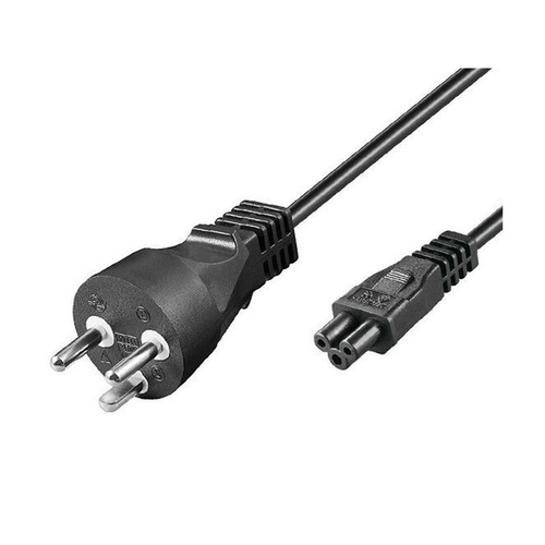 2M DANISH MAINS PLUG TO C5 CLOVER LEAF SOCKET CABLE – Fairline