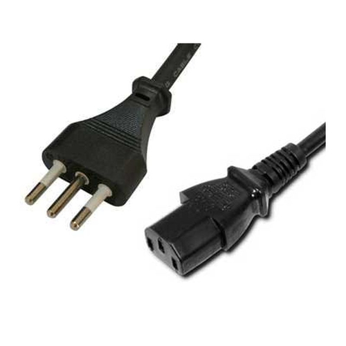2M ITALIAN MAINS CABLE - ITALIAN MAINS PLUG - C13 IEC SOCKET – Fairline