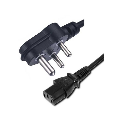 2M SOUTH AFRICAN MAINS CABLE - SA PLUG TO C13 IEC SOCKET – Fairline