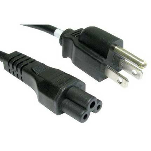 2M US MAINS PLUG TO C5 CLOVER LEAF SOCKET CABLE – Fairline