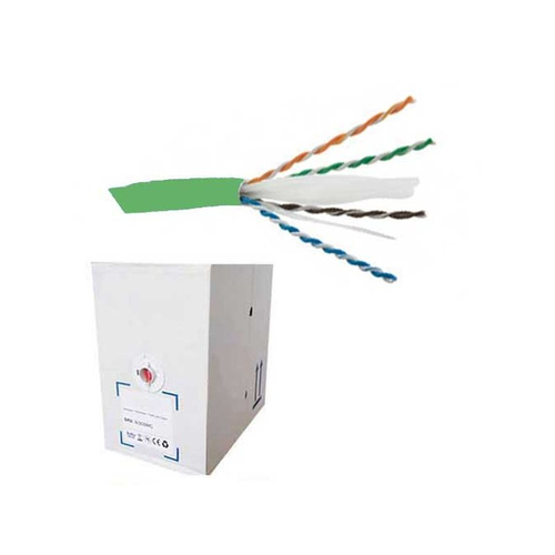 CAT.6 UTP STRANDED PATCH CABLE LSZH (305M BOX) - GREEN – Fairline