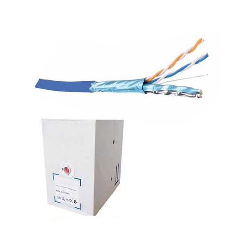CAT.6a S-FTP STRANDED PATCH CABLE LSZH (305M BOX) - BLUE – Fairline