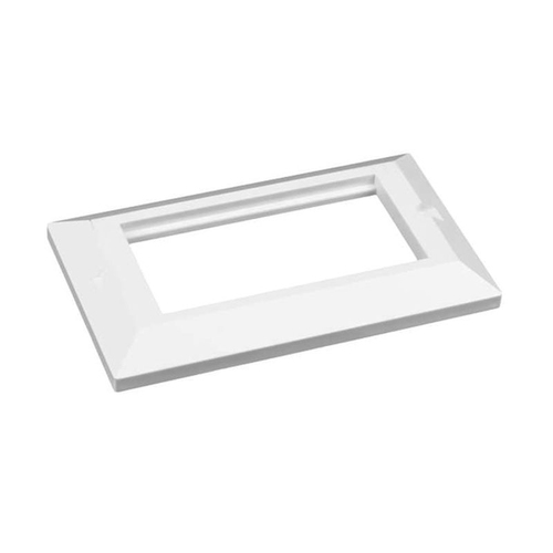 BEVELLED 86x145mm MODULAR FACEPLATE - 2 GANG / 4 MODULES – Fairline