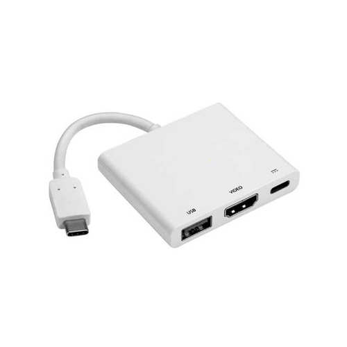0.15M USB-C TO DISPLAYPORT ADAPTOR + POWER & DATA (M-F) – Fairline