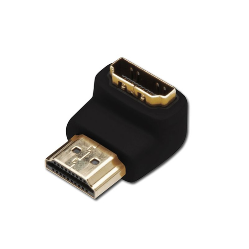 HDMI HIGH SPEED RIGHT ANGLED ADAPTOR - M-F DOWN FACING – Fairline