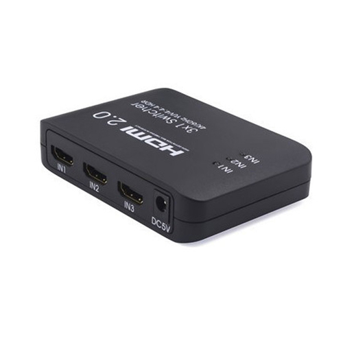 3 WAY HDMI 2.0 SWITCH WITH REMOTE CONTROL - 4K @ 60hZ – Fairline