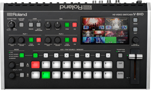 8 Channel HD Video Switcher – Roland Systems Group