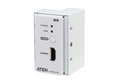 HDMI HDBaseT Transmitter w EU Wall Plate – ATEN