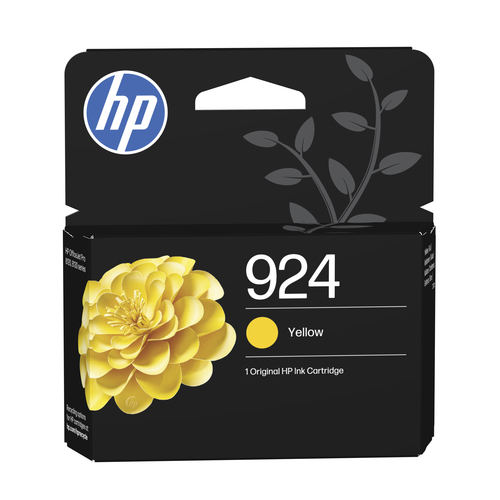 HP 924 YELLOW ORIGINAL INK CARTRIDGE – HP Inc