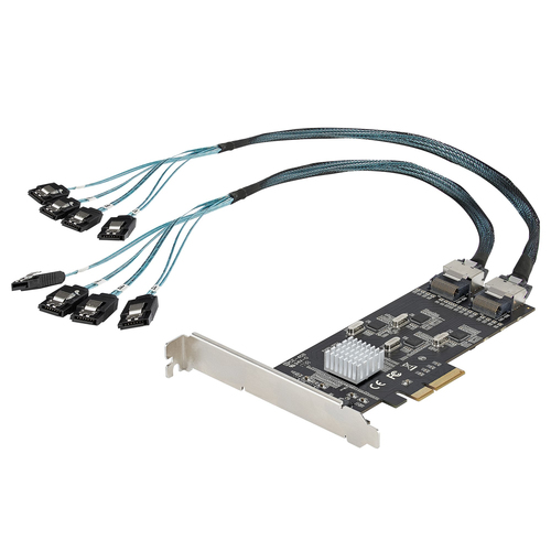 8 PORT SATA PCIE CARD - PCIE X4 6GBPS SATA III EXPANSION CARD – StarTech.com