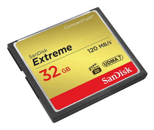 SanDisk 32GB Extreme CompactFlash Card – SanDisk