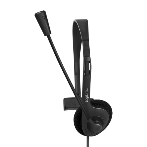 Headset Mono, with Microphone, 1x 3.5mm, ecofriendly – LogiLink