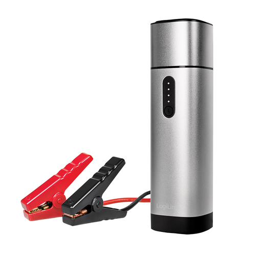 Car Jump Starter, Mobile Power Bank, 10.000 mAh, w/flashlight – LogiLink
