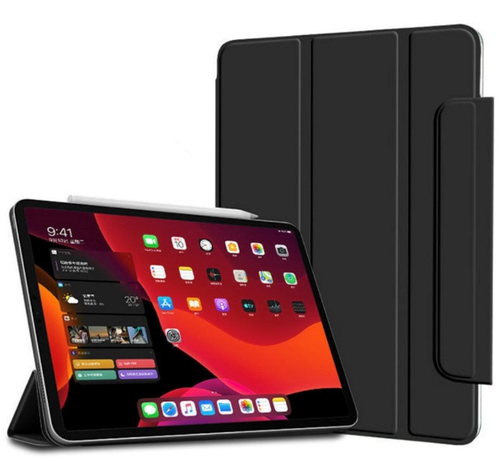 iPad Pro 12.9 5th Gen 2021 JLC Smart Stand Cover with Pencil Holder - Black – JLC