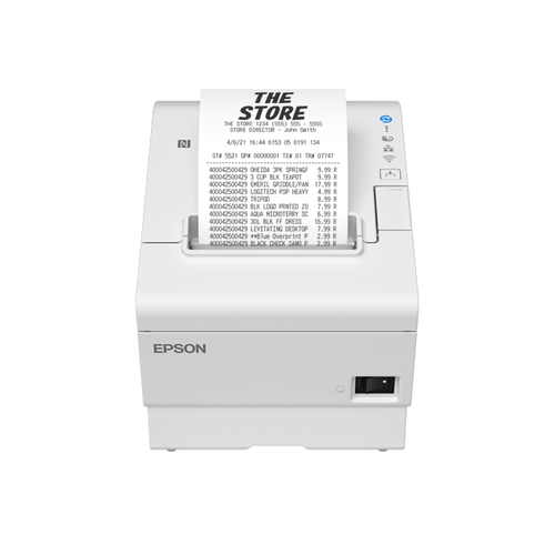 TM-T88VII (111): USB ETHERNET SERIAL PS WHITE – Epson