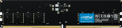 32GB Crucial DDR5 PC5-38400 4800MHz CL40 (16Gbit) UDIMM – Micron